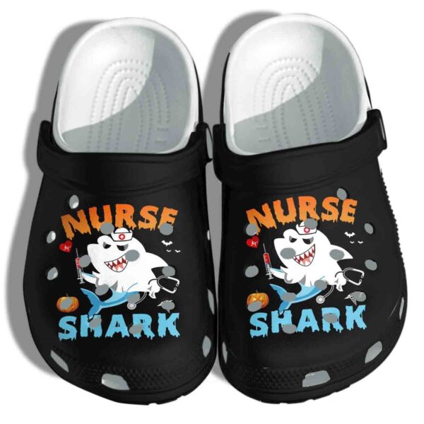Nurse Shark Halloween Crocs Clog Shoes Clog Crocs Clog  Funny Animal Crocband Clog Birthday Gift For Man Women